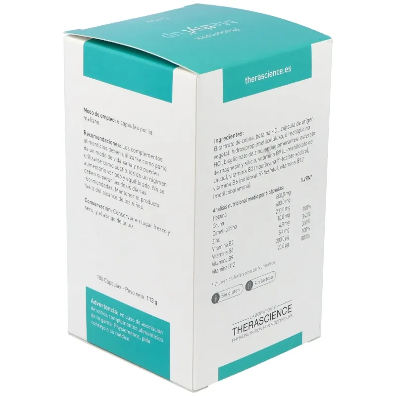 Physiomance methyl up 180cap. | Farmacia Barata