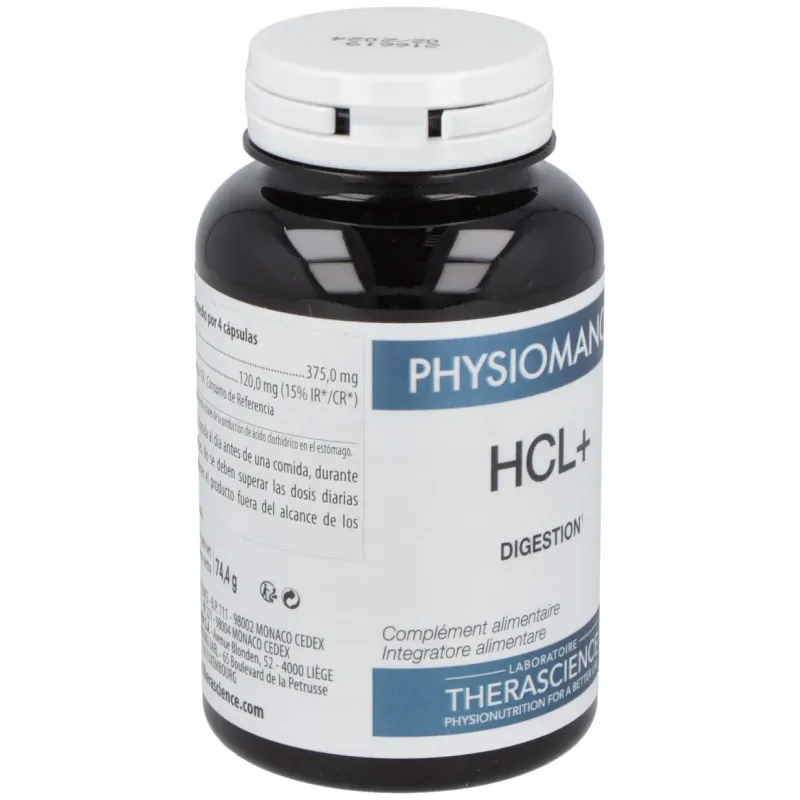 Physiomance hcl+ 120cap. | Farmacia Barata