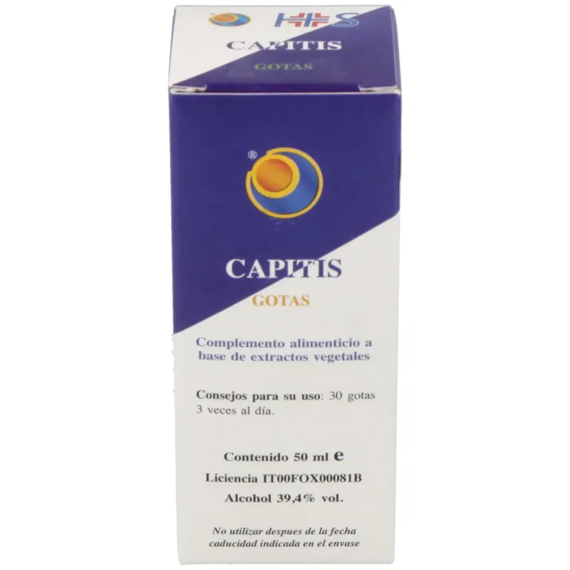 Capitis gotas 50ml. | Farmacia Barata