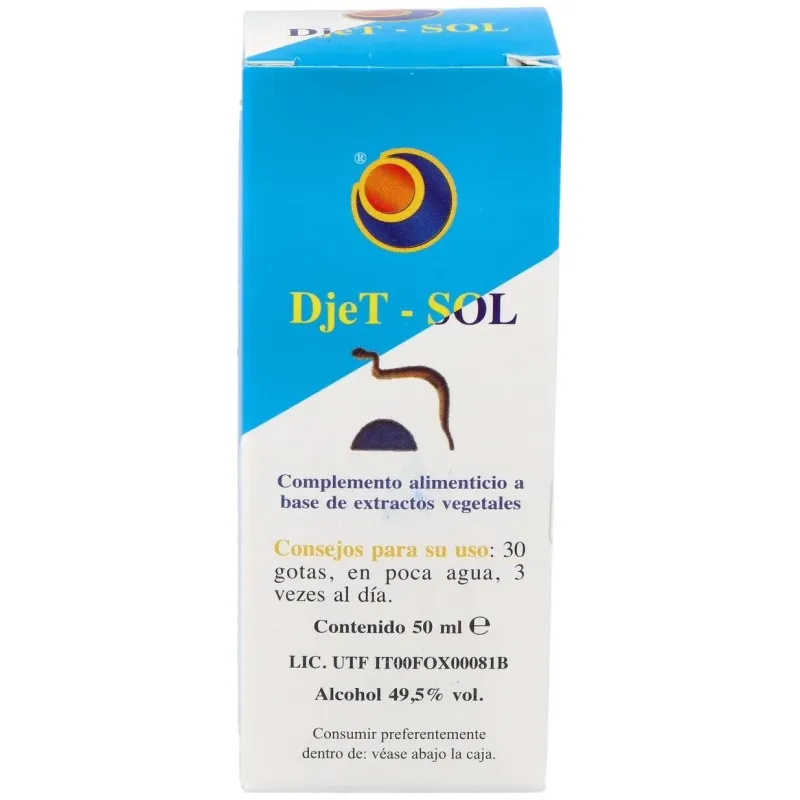 Herboplanet djet-sol gotas 50ml | Farmacia Barata