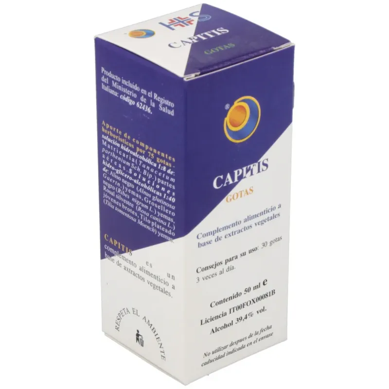 Capitis gotas 50ml. | Farmacia Barata