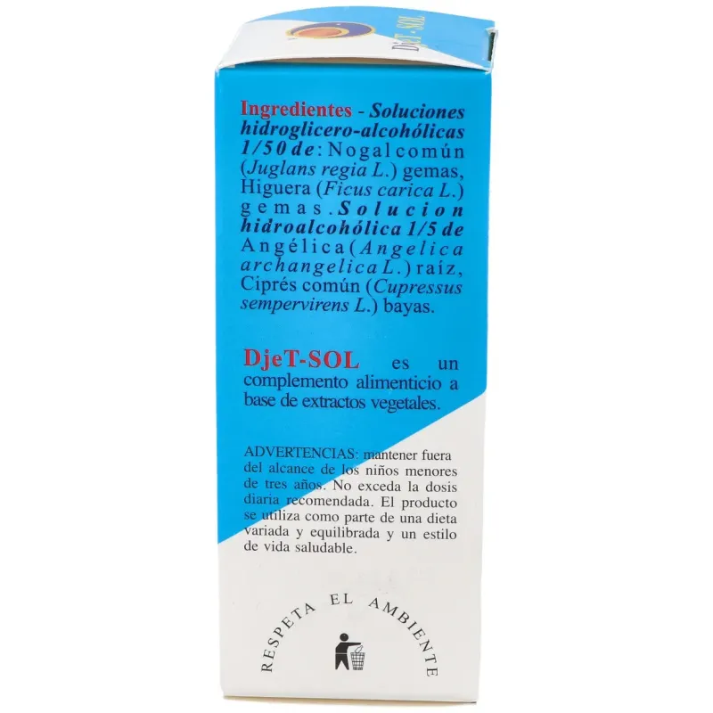 Herboplanet djet-sol gotas 50ml | Farmacia Barata