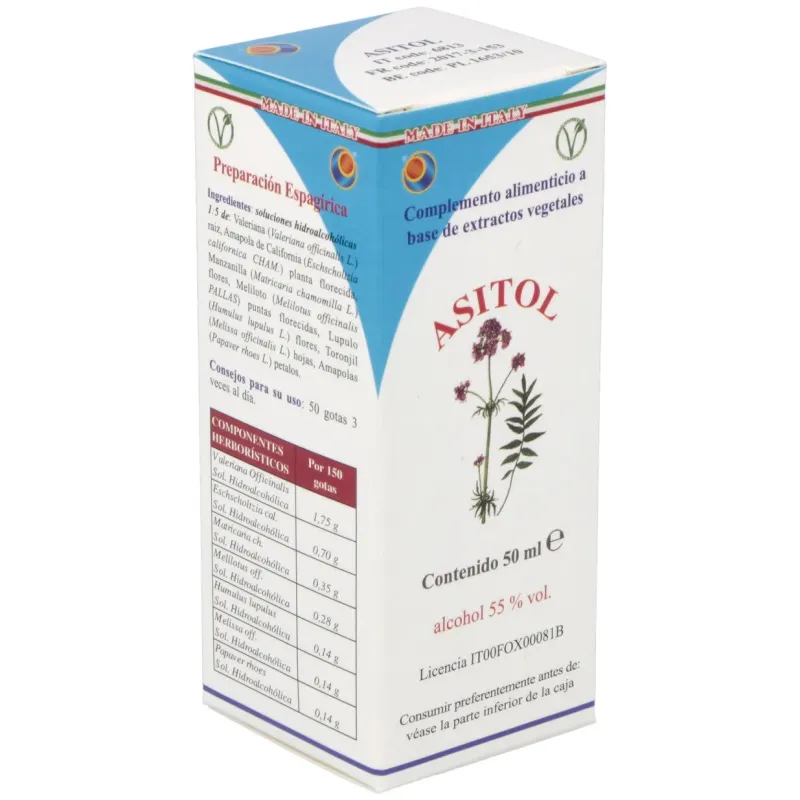 Asitol gotas 50ml. | Farmacia Barata