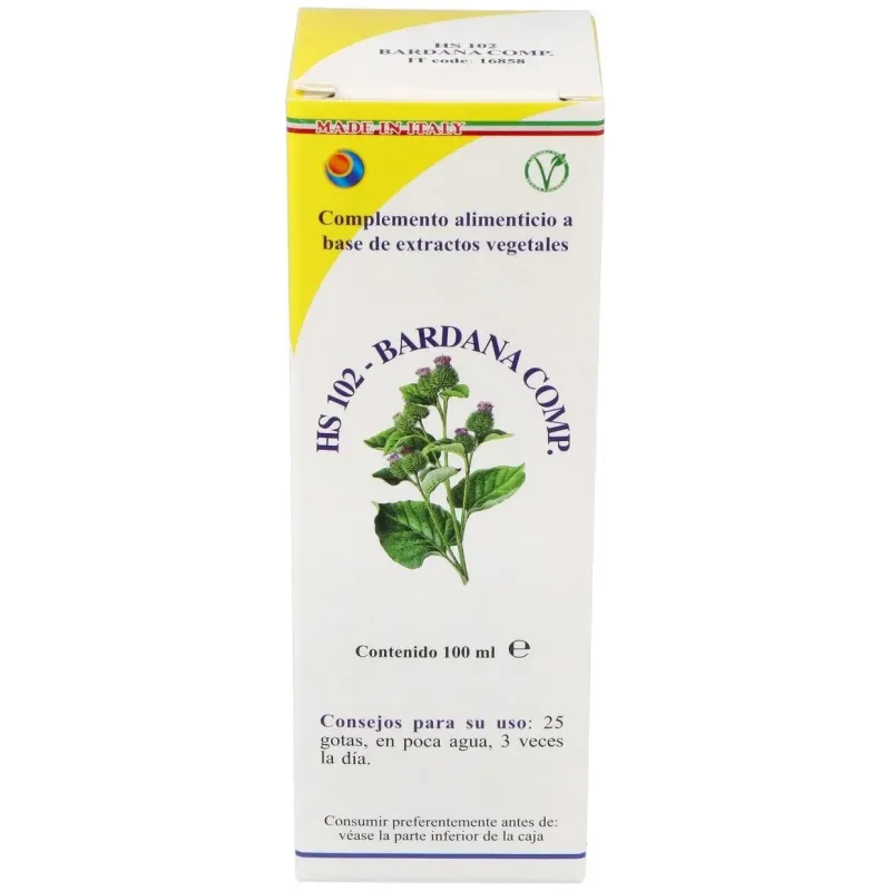 Hs 102 bardana comp. gotas 100ml s/al | Farmacia Barata