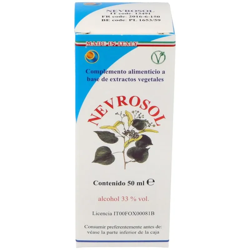 Nevrosol gotas 50ml. | Farmacia Barata