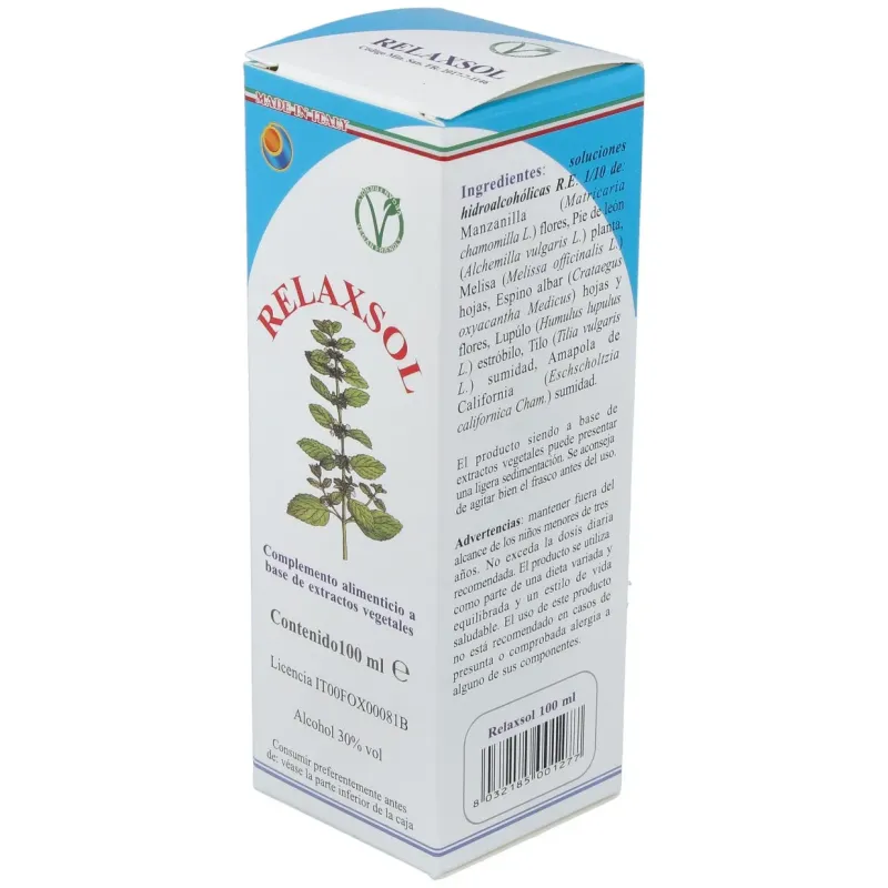 Relaxsol gotas 100ml. | Farmacia Barata
