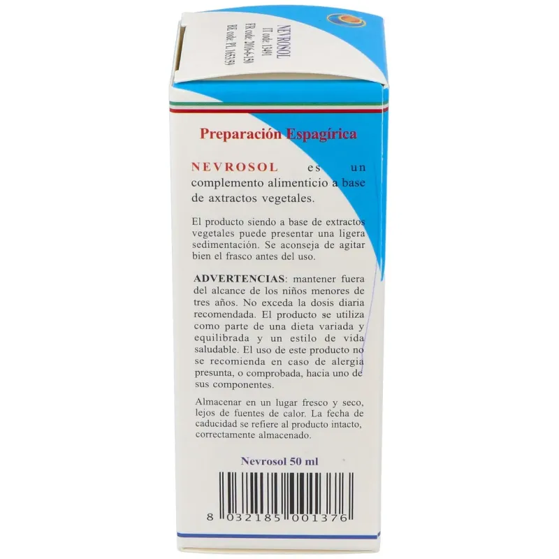 Nevrosol gotas 50ml. | Farmacia Barata