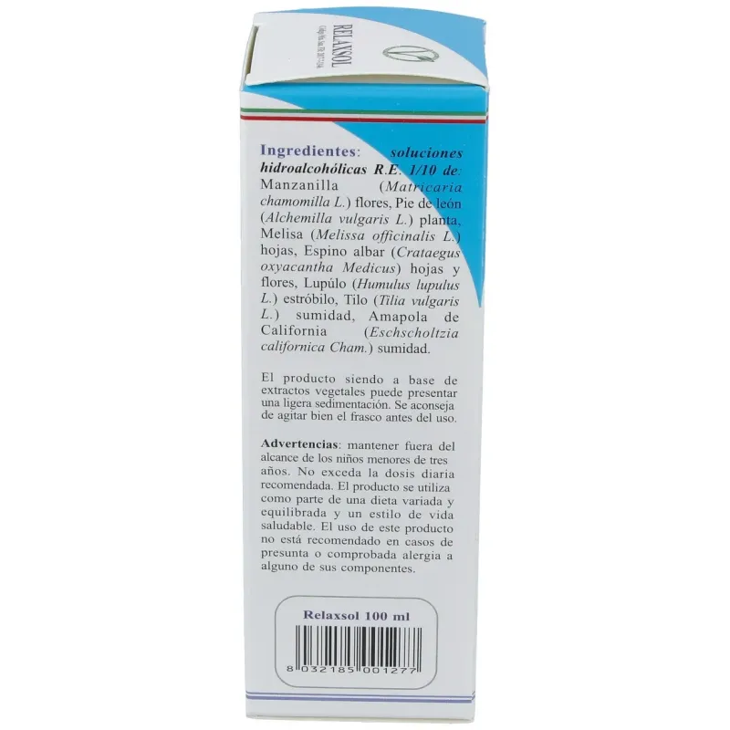 Relaxsol gotas 100ml. | Farmacia Barata