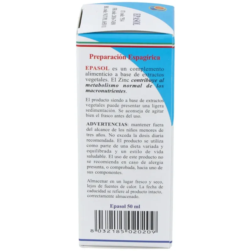 Hs 119 epasol gotas 50ml. | Farmacia Barata