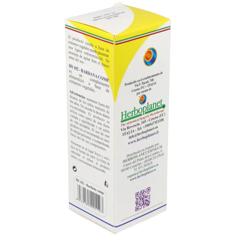Hs 102 bardana comp. gotas 100ml s/al | Farmacia Barata
