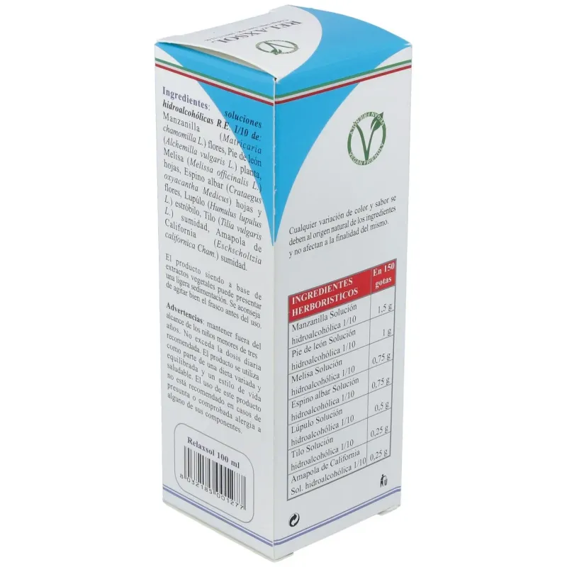Relaxsol gotas 100ml. | Farmacia Barata