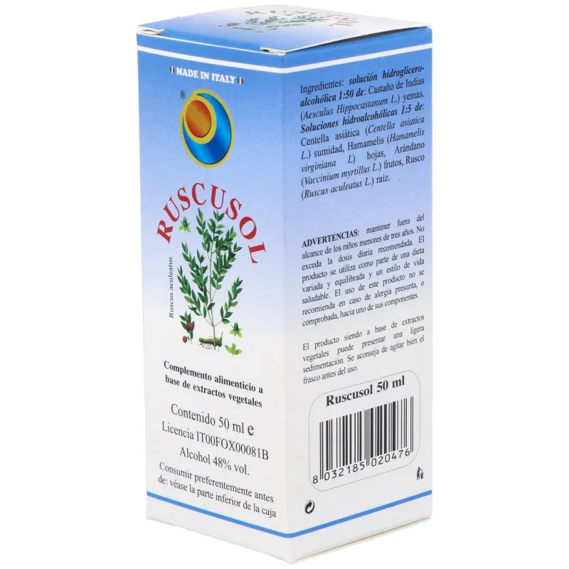 Ruscusol gotas 50ml. | Farmacia Barata
