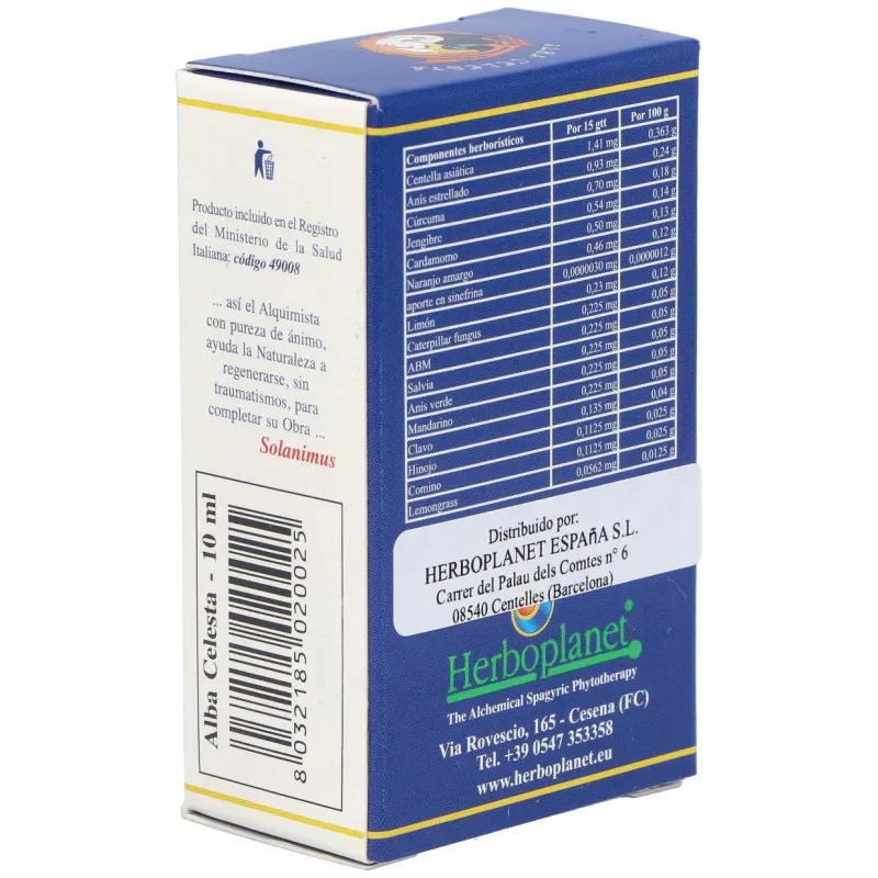 Alba celesta gotas 10ml. | Farmacia Barata