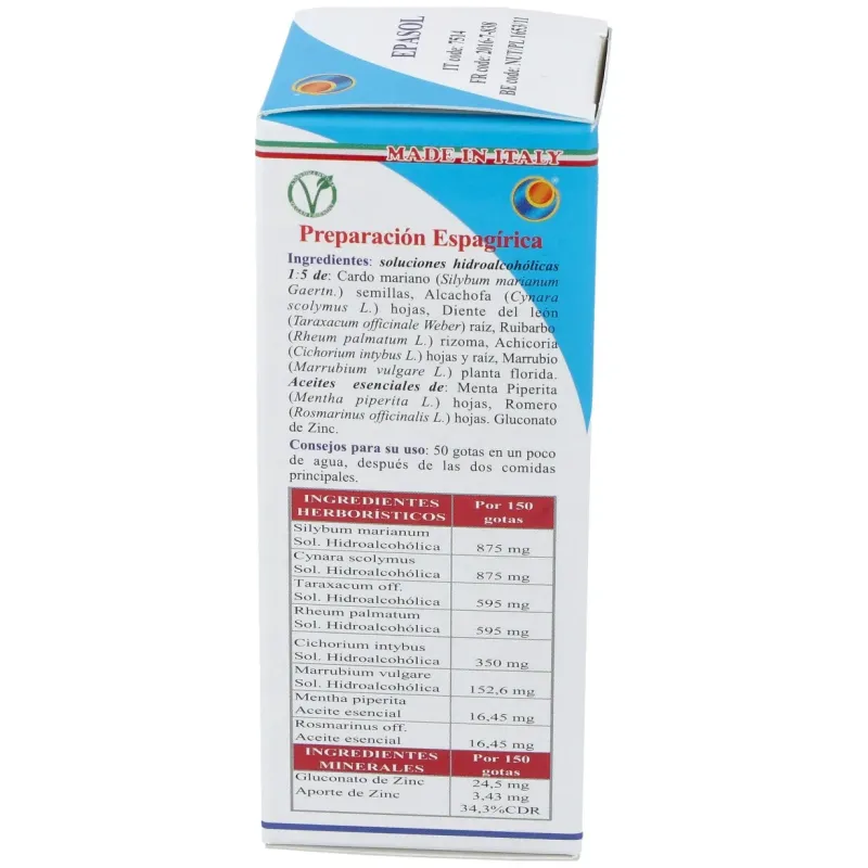 Hs 119 epasol gotas 50ml. | Farmacia Barata