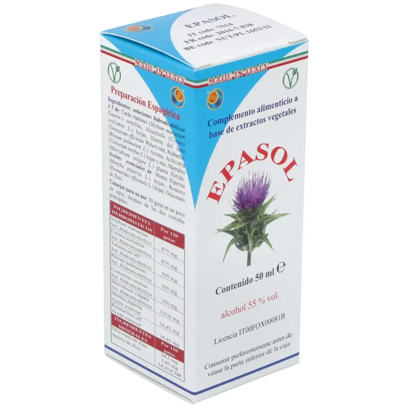 Hs 119 epasol gotas 50ml. | Farmacia Barata