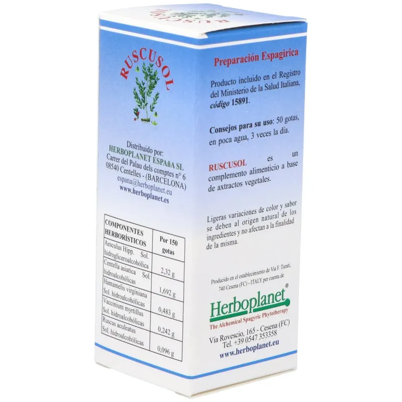 Ruscusol gotas 50ml. | Farmacia Barata