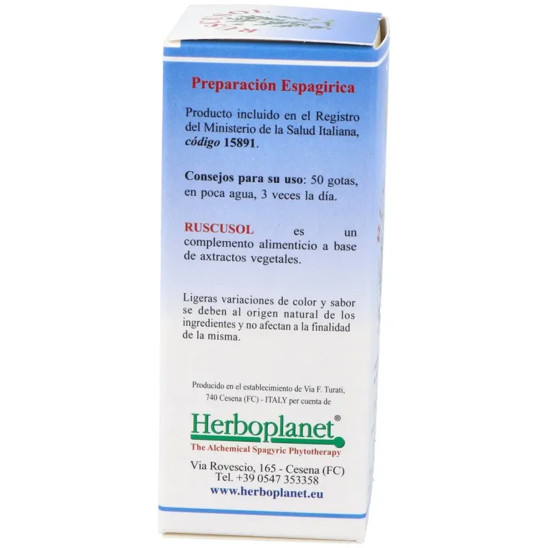 Ruscusol gotas 50ml. | Farmacia Barata