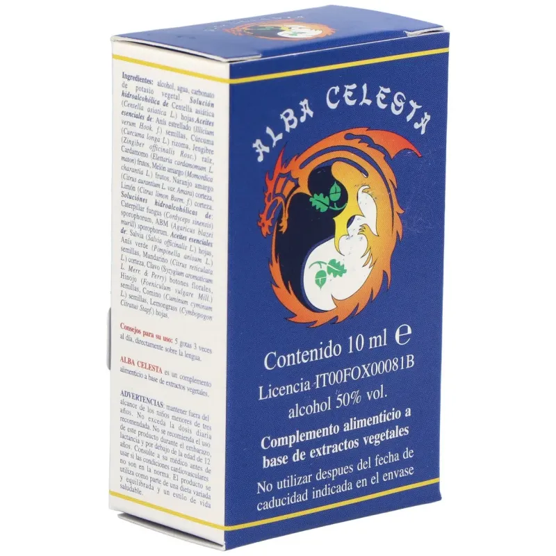 Alba celesta gotas 10ml. | Farmacia Barata