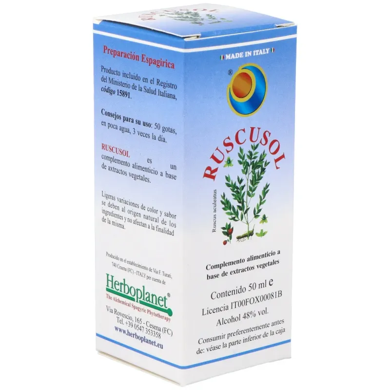 Ruscusol gotas 50ml. | Farmacia Barata