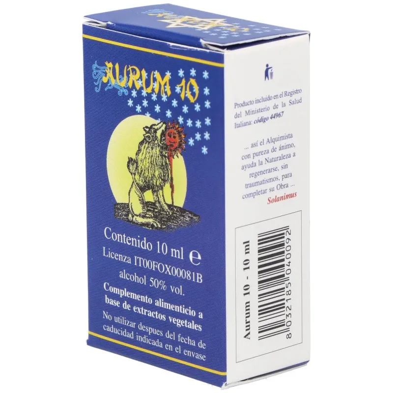 Aurum 10 gotas 10ml. | Farmacia Barata