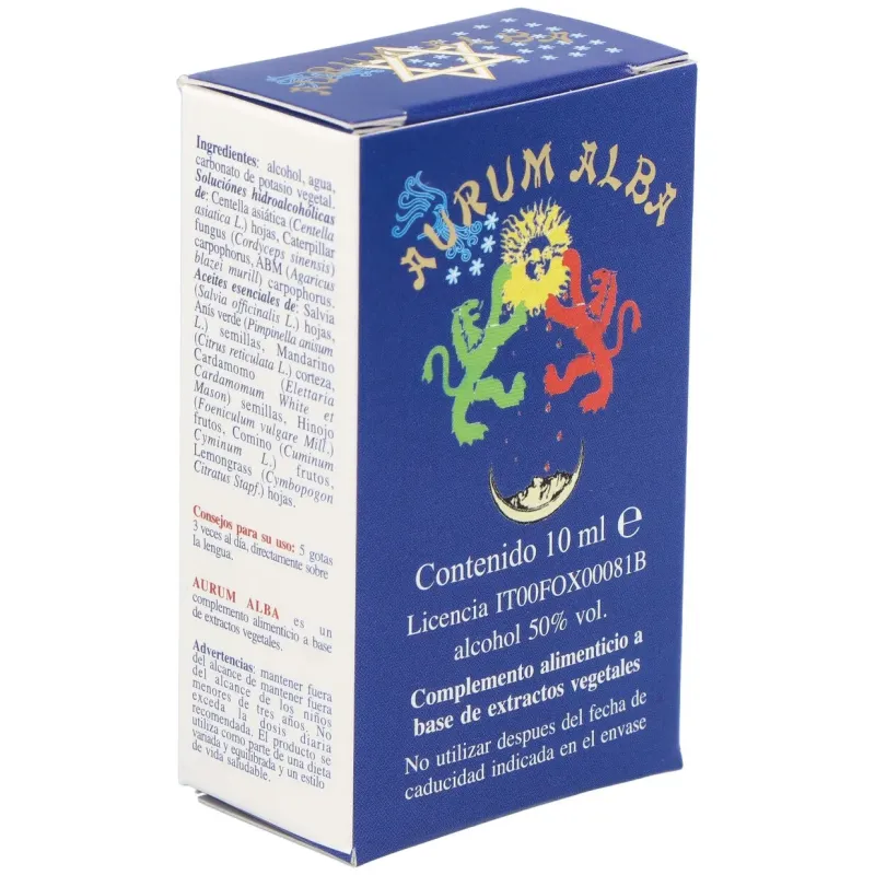 Aurum alba gotas 10ml. | Farmacia Barata