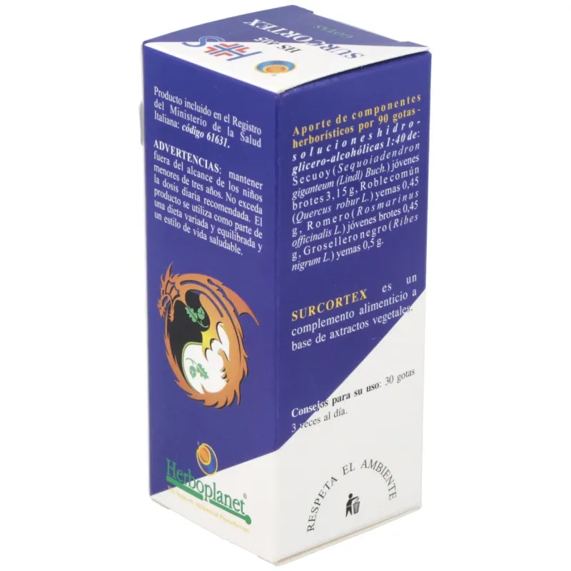 Herboplanet surcortex 50ml tonique stimulateur sexuel | Farmacia Barata