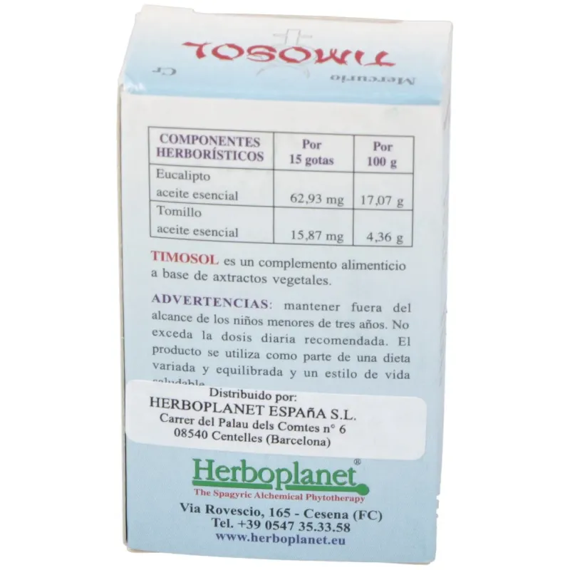 Timosol liquido 10ml | Farmacia Barata