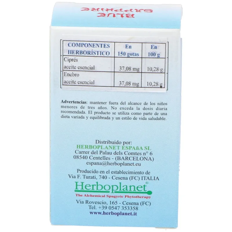 Blue sapphire gotas 10ml. | Farmacia Barata