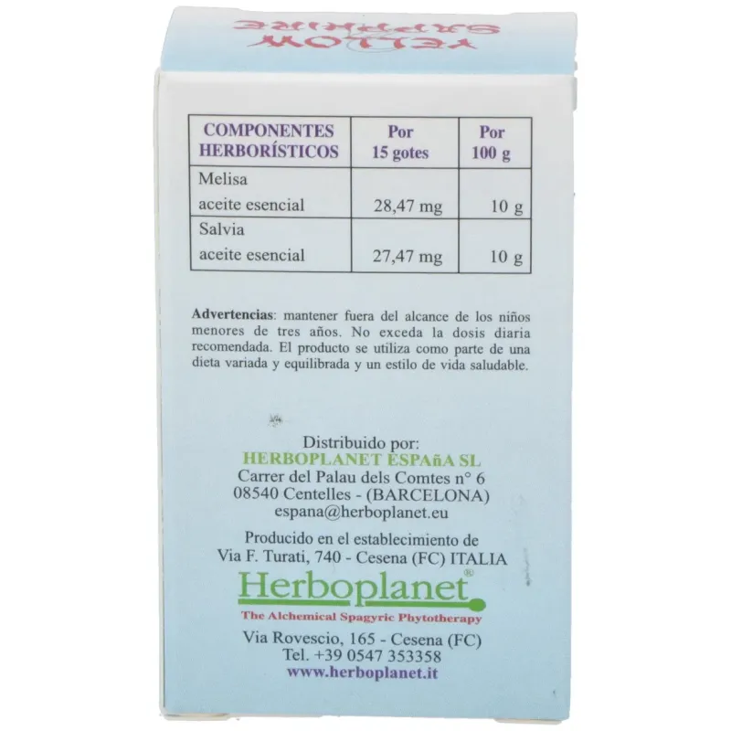 Herboplanet yellow sapphire gotas 10ml | Farmacia Barata