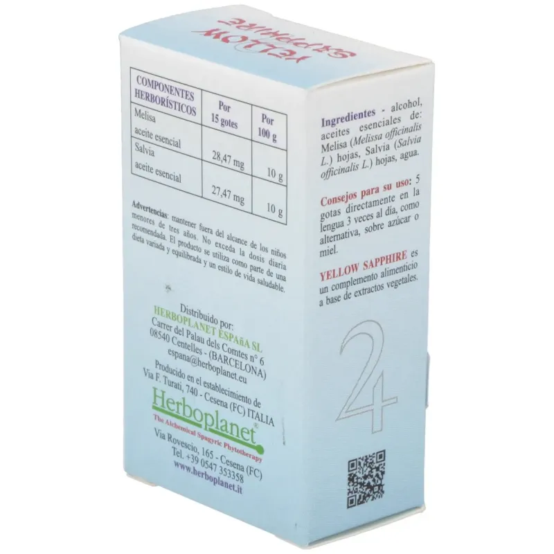 Herboplanet yellow sapphire gotas 10ml | Farmacia Barata