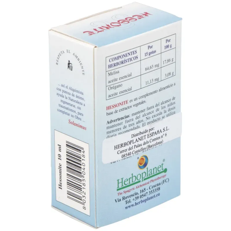 Hessonite gotas 10ml. | Farmacia Barata