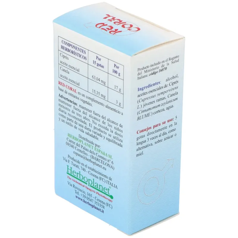 Red coral gotas 10ml. | Farmacia Barata