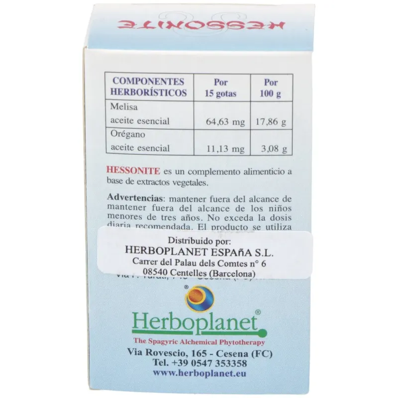 Hessonite gotas 10ml. | Farmacia Barata