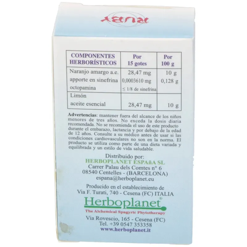 Ruby gotas 10ml. | Farmacia Barata