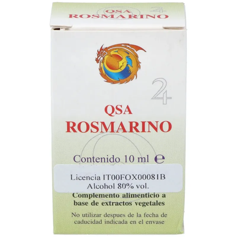 Herboplanet qsa rosmarino romero gotas 10ml | Farmacia Barata