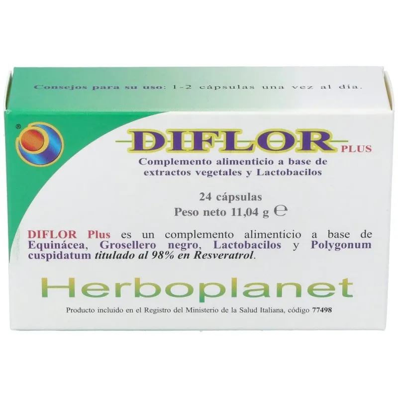Diflor plus 24cap. | Farmacia Barata