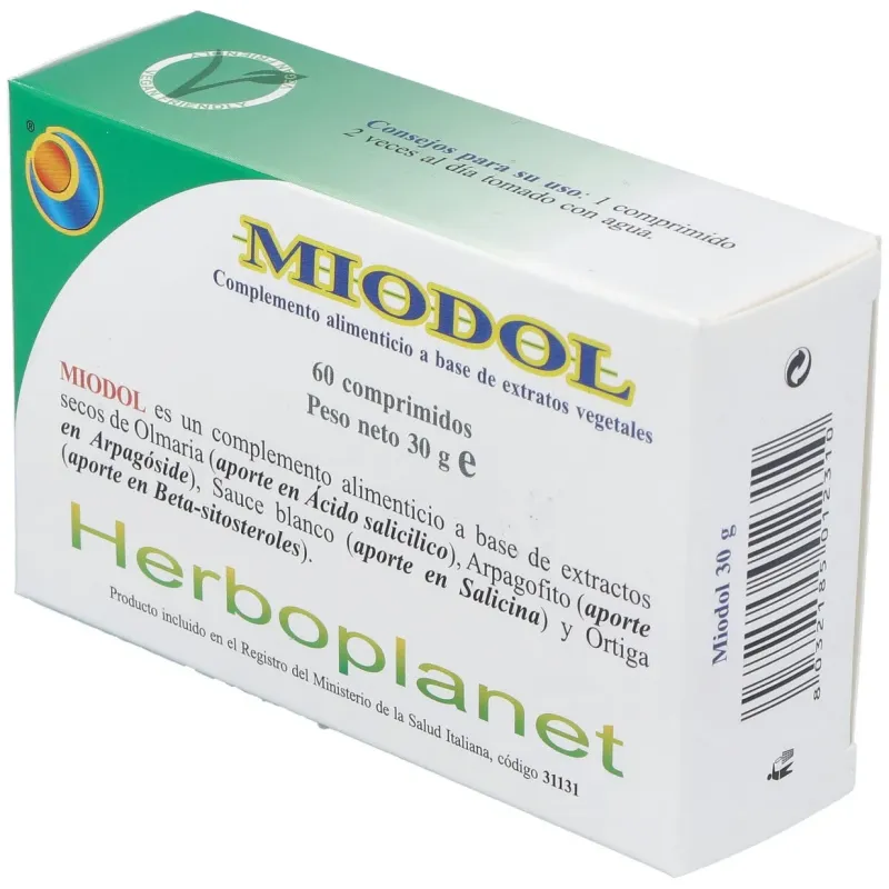 Miodol 60comp. | Farmacia Barata