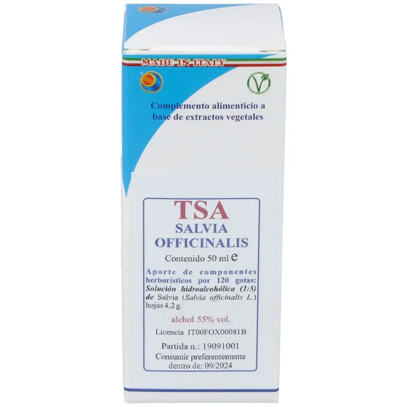 Herboplanet tsa salvia officinalis folhas 50ml | Farmacia Barata