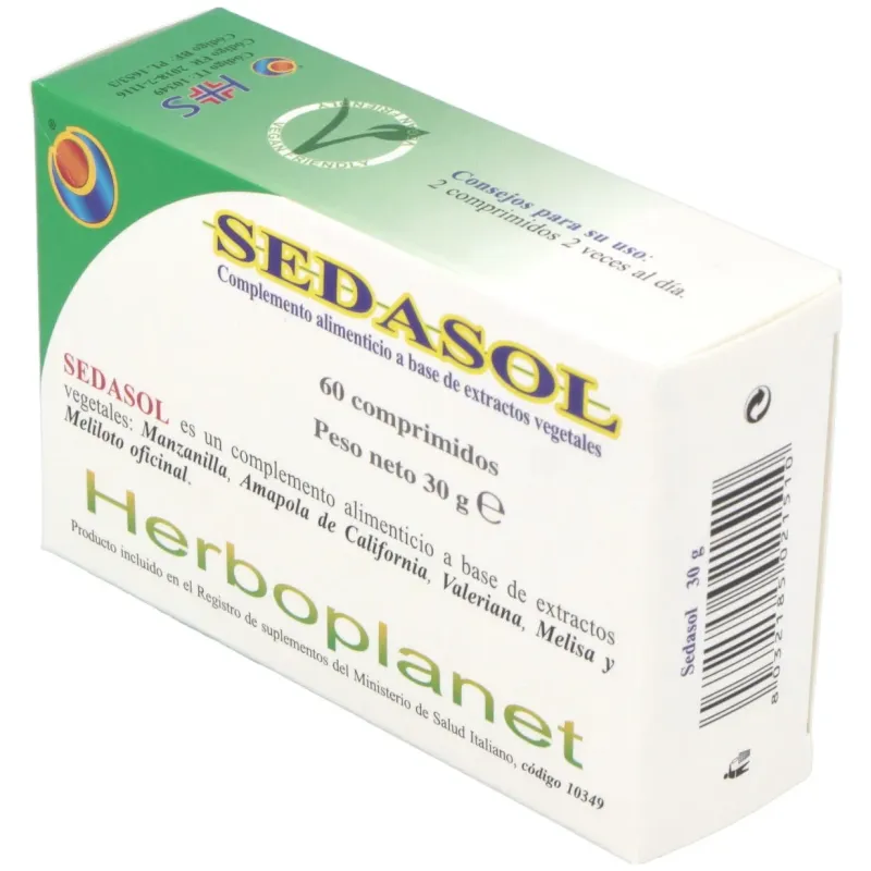 Sedasol 60comp. | Farmacia Barata