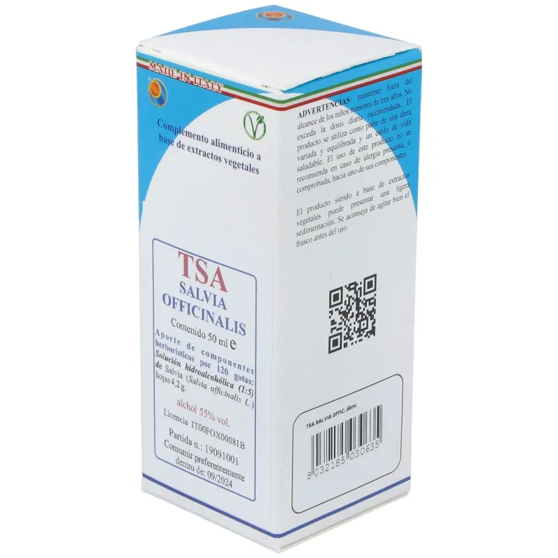 Herboplanet tsa salvia officinalis folhas 50ml | Farmacia Barata