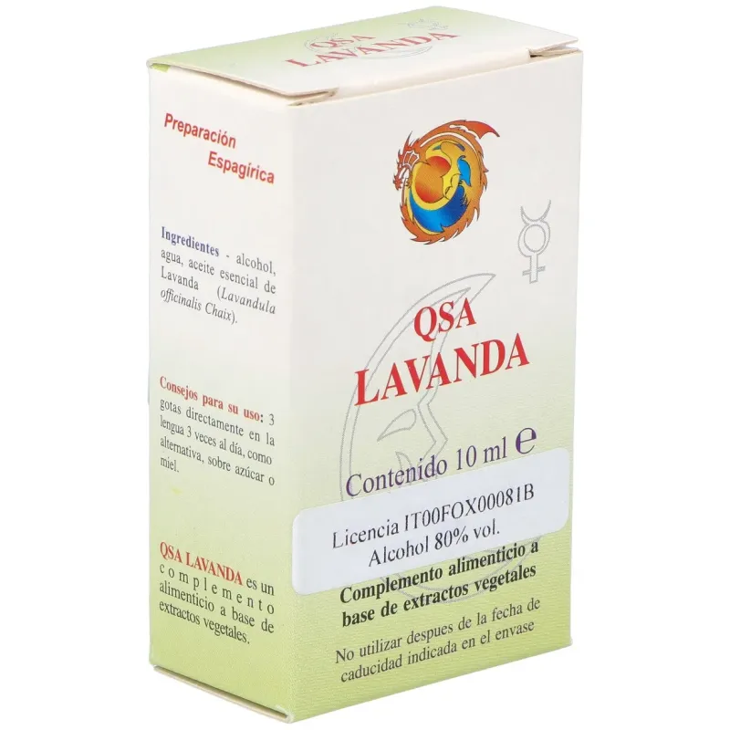 Herboplanet qsa lavanda gotas 10ml | Farmacia Barata