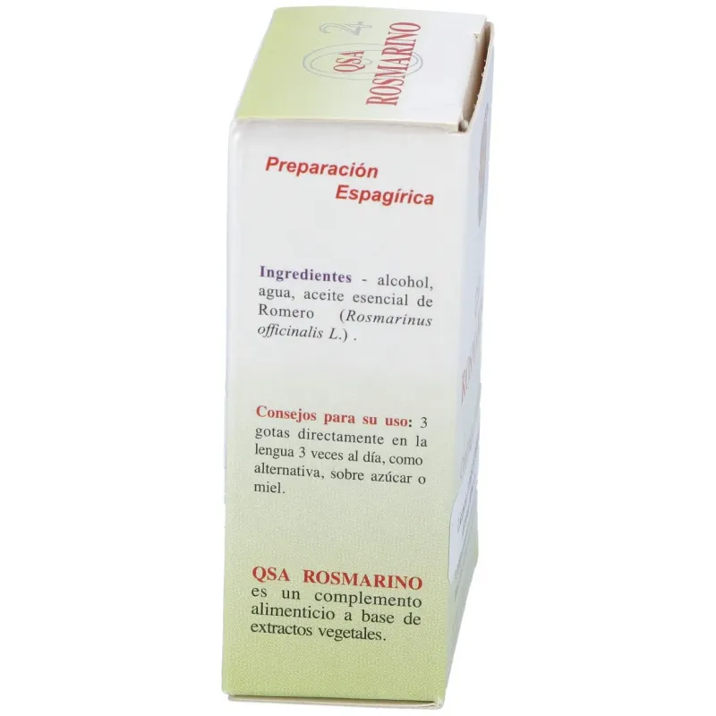 Herboplanet qsa rosmarino romero gotas 10ml | Farmacia Barata