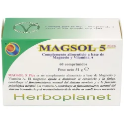 Magsol 5 plus 60comp.