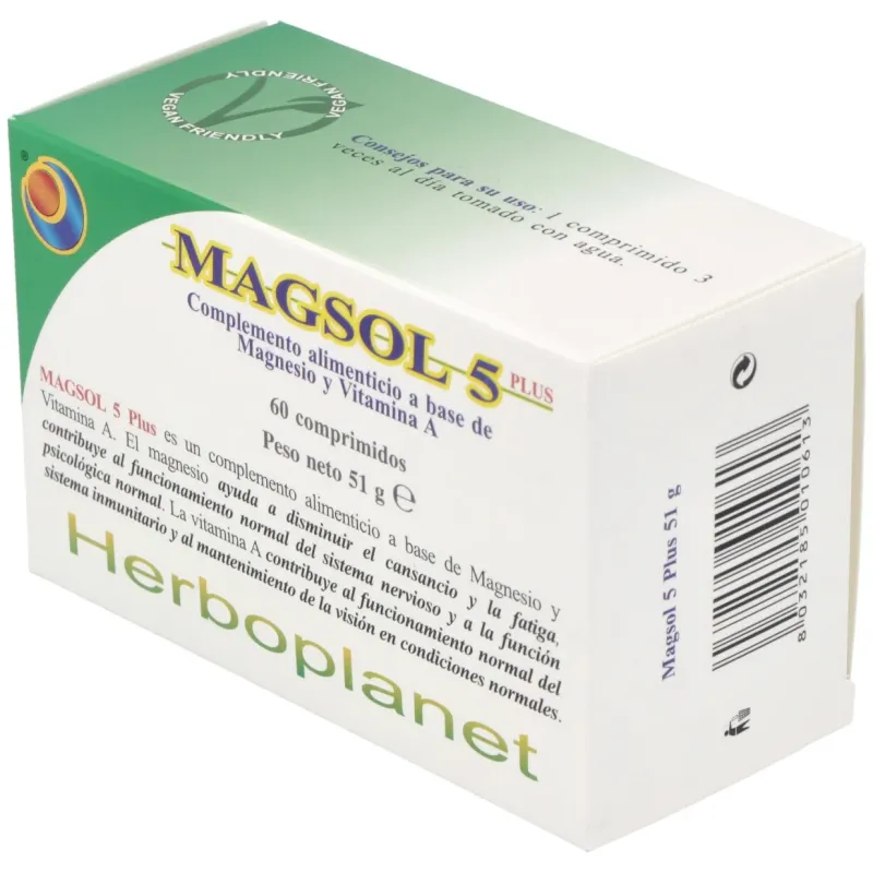 Magsol 5 plus 60comp. | Farmacia Barata