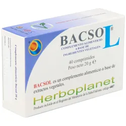 Bacsol 40comp. | Farmacia Barata