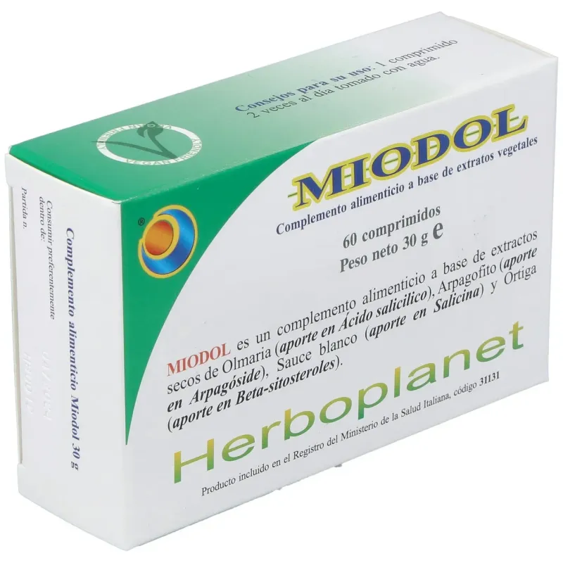 Miodol 60comp. | Farmacia Barata
