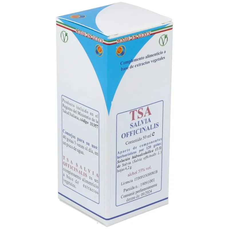Herboplanet tsa salvia officinalis folhas 50ml | Farmacia Barata
