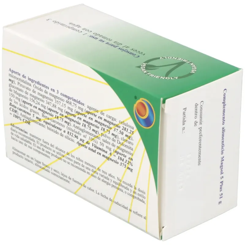 Magsol 5 plus 60comp. | Farmacia Barata
