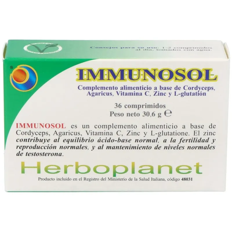 Immunosol 36comp. | Farmacia Barata