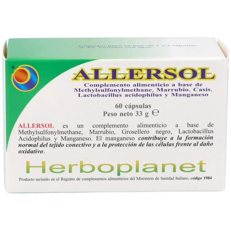 Allersol blister 60cap. | Farmacia Barata